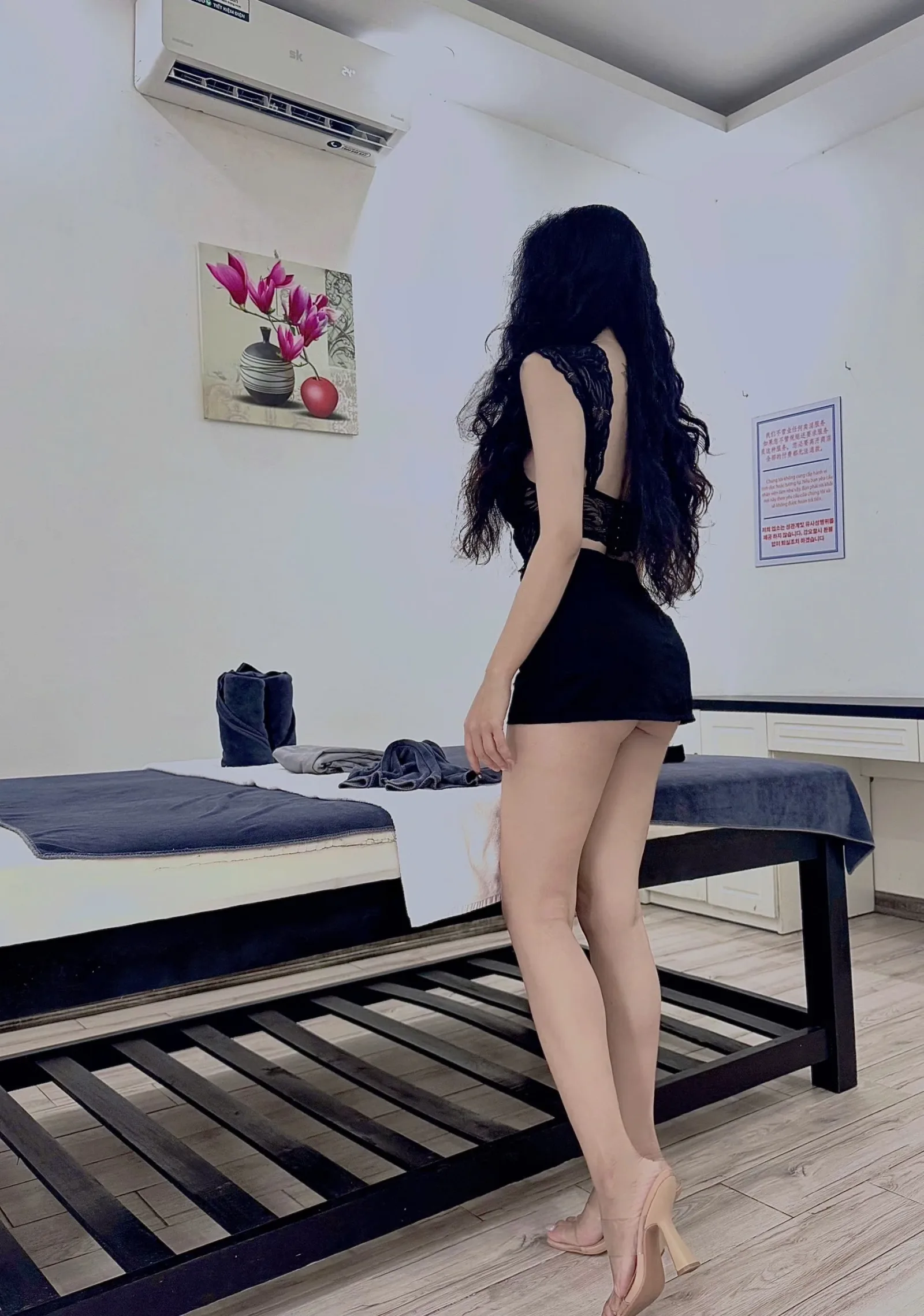 다낭 베안스파 룸 내부 샤워시설